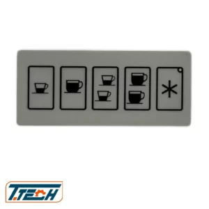 لیبل-صفحه-کلید-اسپرسوساز-مدل-پاوانی-بار-